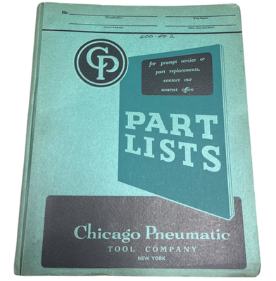 #ad Chicago Pneumatic Tool Rotary Air Compressor Service Operating Maintenance Parts $24.99