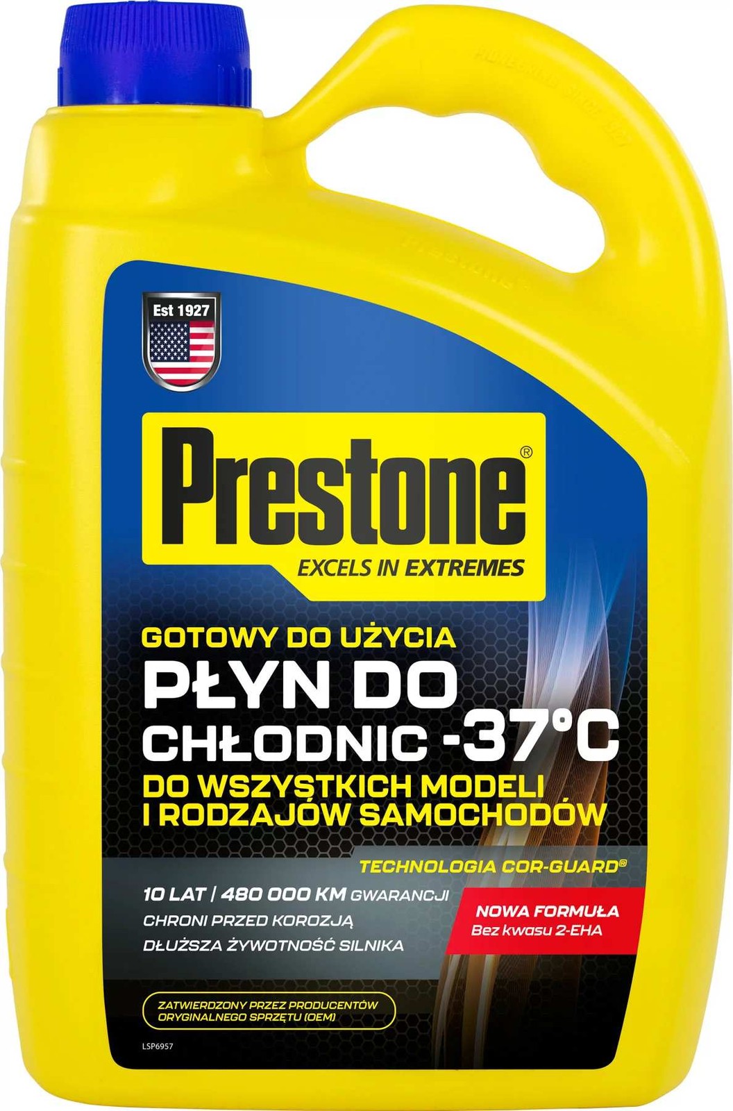 Fits PRESTONE PAFR83328 cool. 4L yellow PRESTONE -37C  ⭐UK Stock⭐