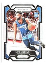 2023-24 Panini Prizm Prizms Silver Mike Miles Jr. #295
