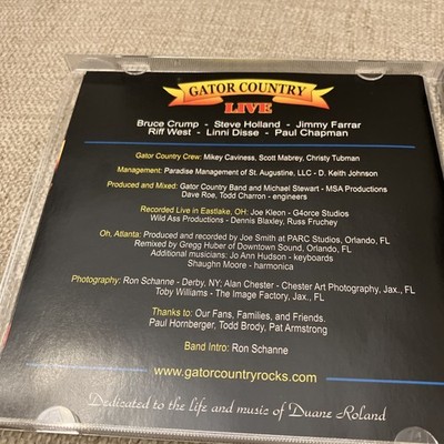 Gator Country Live by Gator Country (CD, 2008) for sale online | eBay