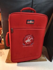 Beverly Hills Vintage Limited Edition Red Carry-on 1982 Authentic 20x13x6