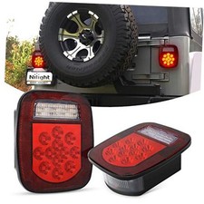 2PCS 39 LED Combination Trailer Tail Lights, Universal Tail Light-Hardwired