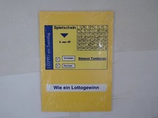 Wie ein Lottogewinn Simeon Tombergs ; aufgeschrieben von Werner Hessing ; mit Ze