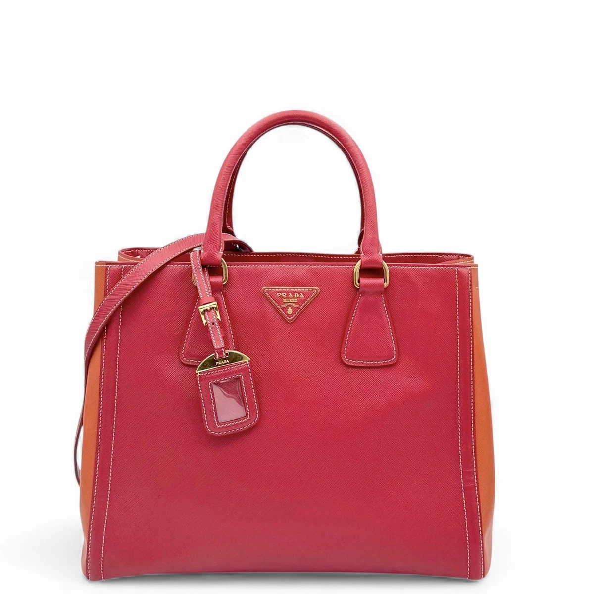 PRADA Totes Red Bags & Handbags for Women for sale | eBay