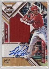 2018 Elite Extra Edition Future Threads Silhouette 8/199 Jose Siri Auto s3g