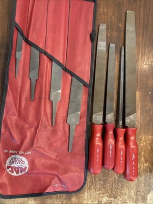 Mac Tools File Set Smbf 4K And Assorted Red Handle Files 4