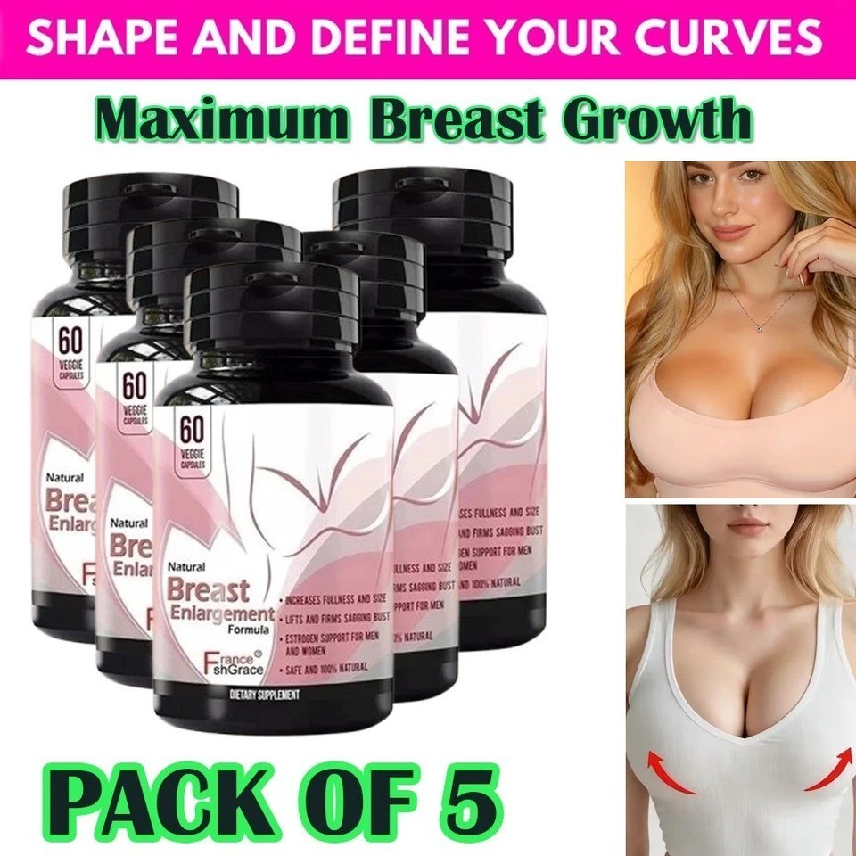 Pueraria Mirifica Capsules 500mg - Breast Enlargement, Female Estrogen Balance thumbnail 2