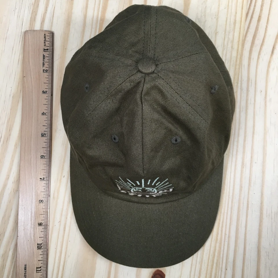 Gorra de béisbol Levitate unisex verde OS ala curva ajustable logotipo bordado Foto 4 de 4