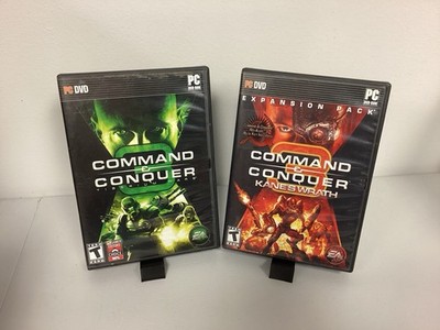 Command & Conquer 3: Tiberium Wars & Kane s Wrath Expansion PC Complete UNTESTED