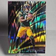 2025 Panini Select Prizm Club Level Matthew Golden #267 Rookie Packers (RC)