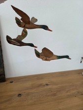 3er Set Holz Flugenten Mobile   Handbemalt   ...