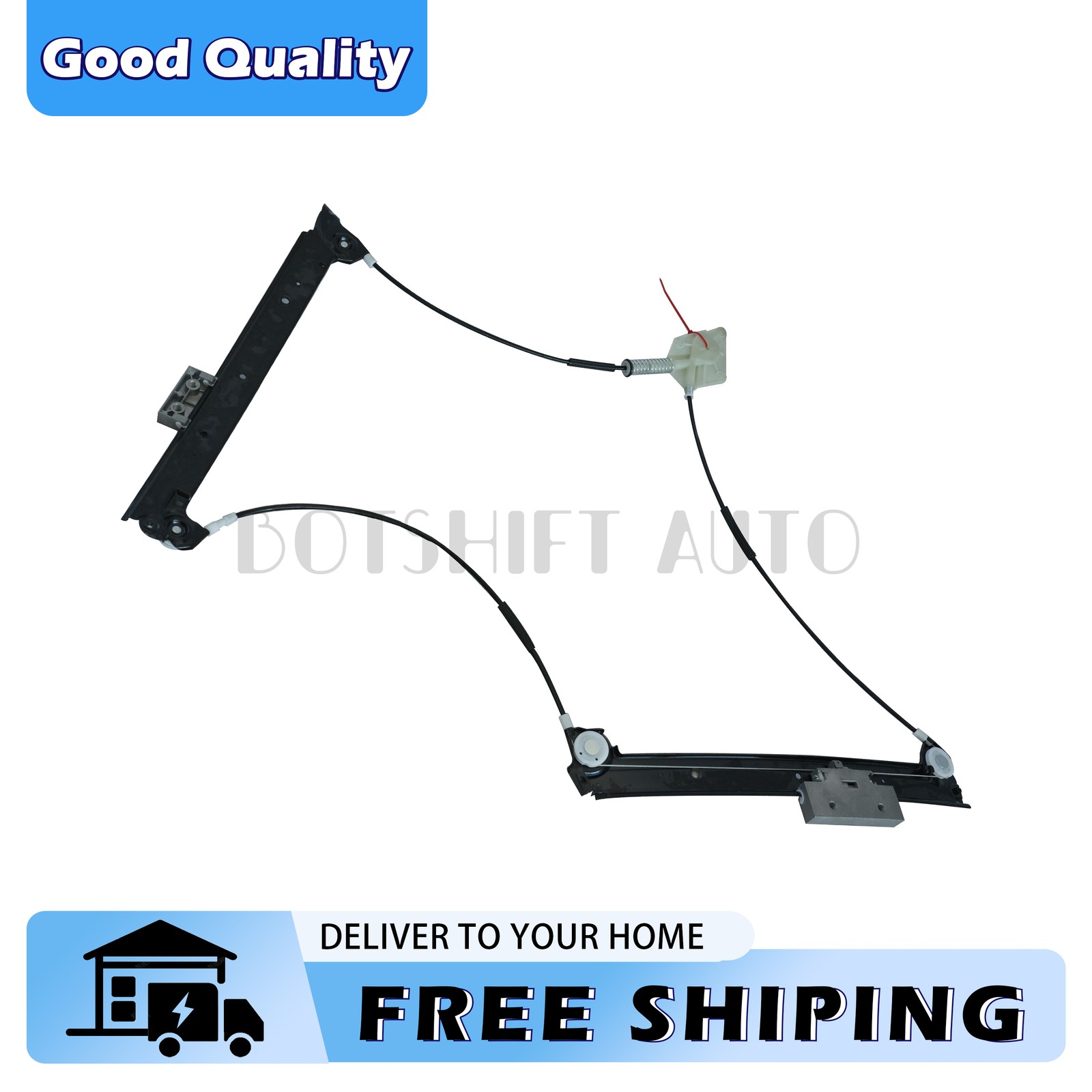 3W0837401J Front Left Window Regulator Fits 04-18 Bentley Continental GT Coupe