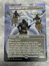 Battle Angels of Tyr (Borderless) Commander Legends  MTG Regular