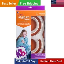 Afghan Knitting Loom for Blankets, Loom Knitting Blankets, S Shaped Loom