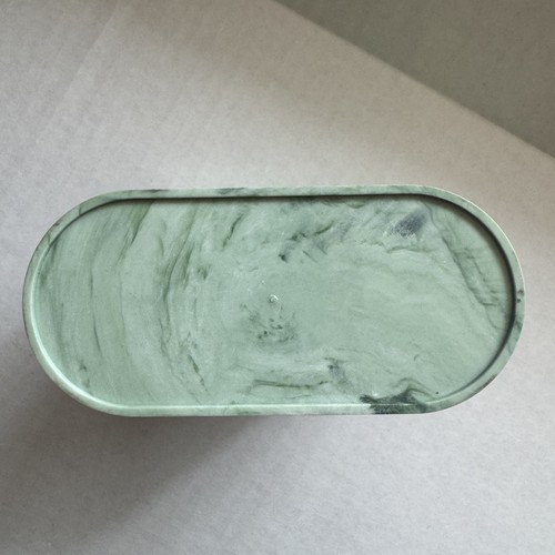 VTG Clinique Cosmetic Storage Container Box Case Plastic - Green vintage - Picture 5 of 10