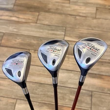 Titleist 980F Pro Trajectory Wood Set 13° 15° 19° Stiff Flex Graphite Shaft RH