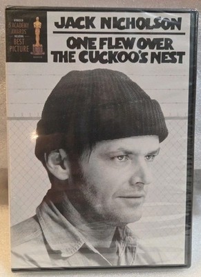 JACK NICHOLSON in One Flew Over The Cuckoo's Nest DVD. Widescreen Edition. 