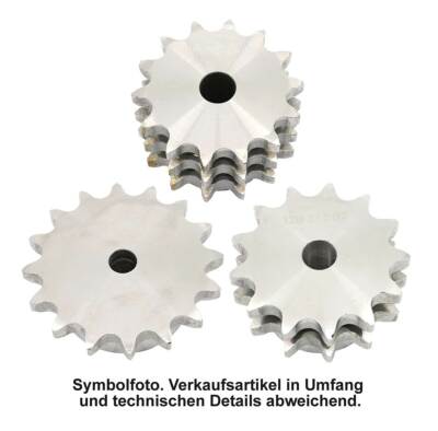Kettenrad 12 B-1/12 B-2/12 B-3, 3/4'' x 7/16'', 8-95 Zähne, vorgebohrt