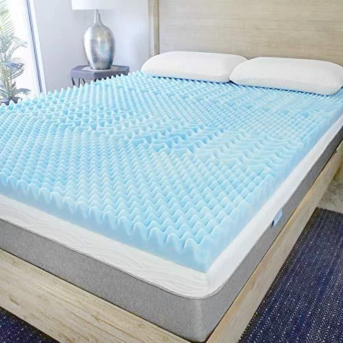 Sure2sleep gel swirl memory foam mattress topper deals