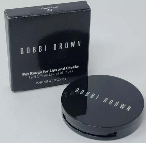 NIB Bobbi Brown Pot Rouge for Lips and Cheeks Blush Cream Color Calypso Coral 40 - Picture 6 of 7