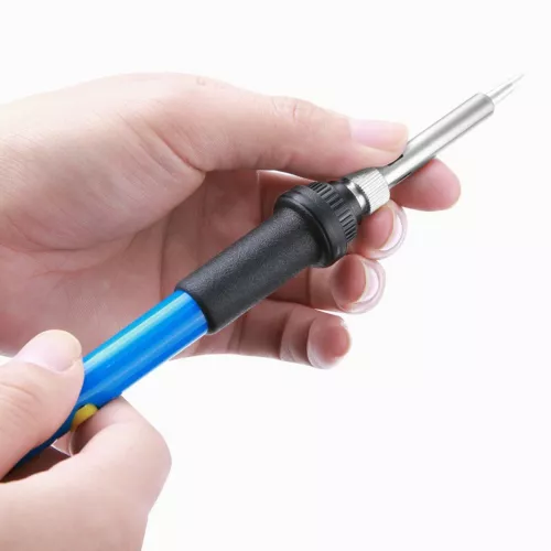 Lötkolben Elektrische Pistole Einstellbare Temperatur Schweißen Löten Draht Kit 60W - Bild 9 von 14