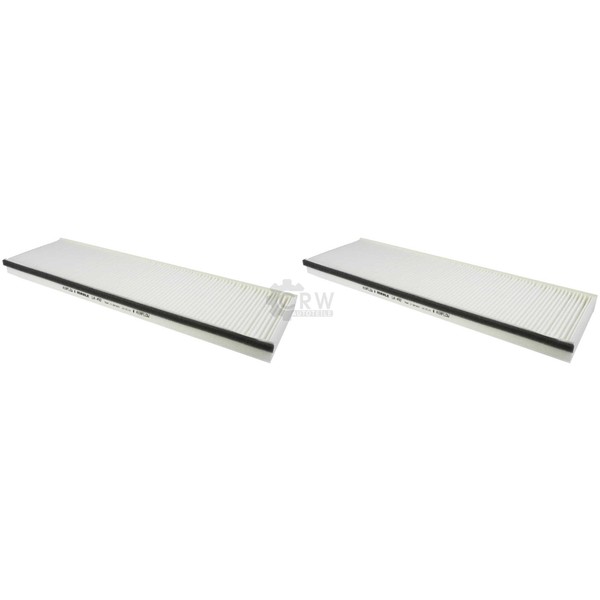 2X Mahle / Knecht LA 492 Filter Innenraumluft Pollenfilter Innenraumfilter-image