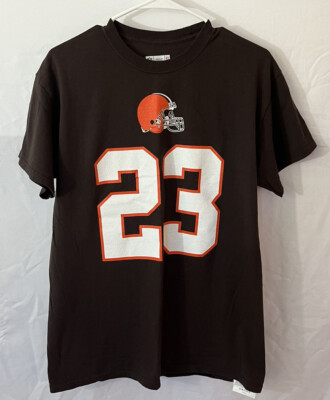 Joe Haden Cleveland Browns #23 Football T Shirt Team Apparel NFL Size  Medium