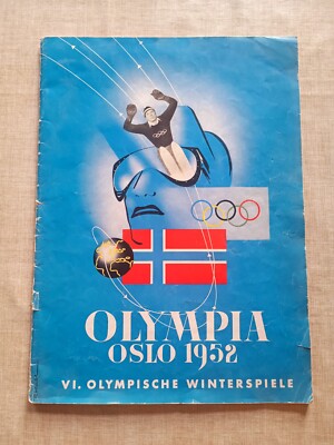 VI. Olympische Winterspiele *Rarität* Magazin OLYMPIA Oslo 1952  Zeitschrift TOP