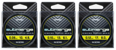 (0,16 /1m) Fox Matrix Submerge Braid - geflochtene Angelschnur, Feederschnur