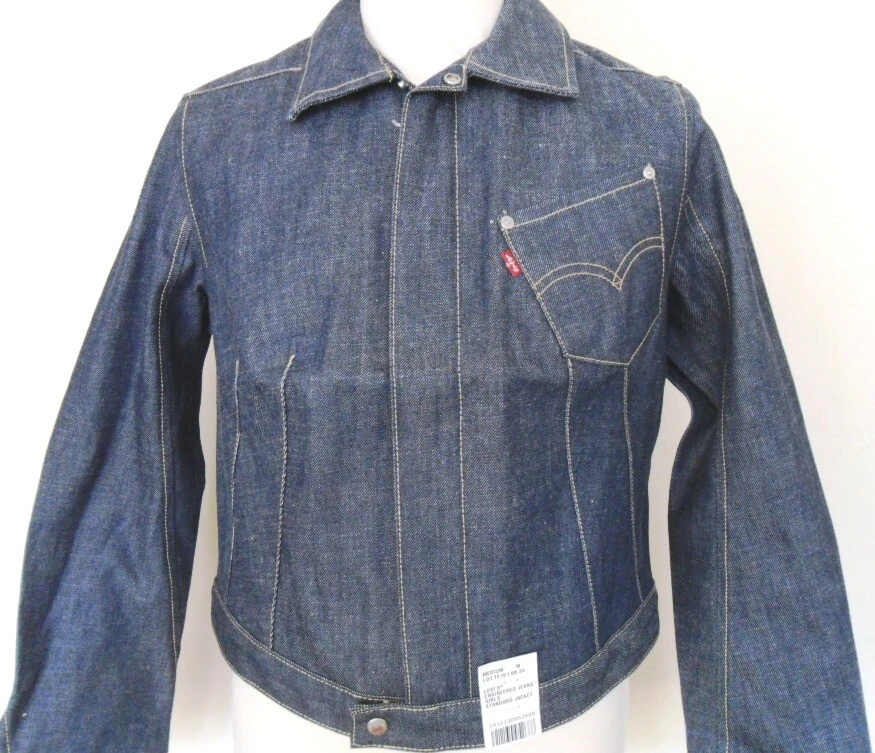 Levis denim hotsell jacket sizing