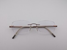 Silhouette Eyeglasses Frames Only, 5263 40 6063, 17-135, Brown, Made in Austria