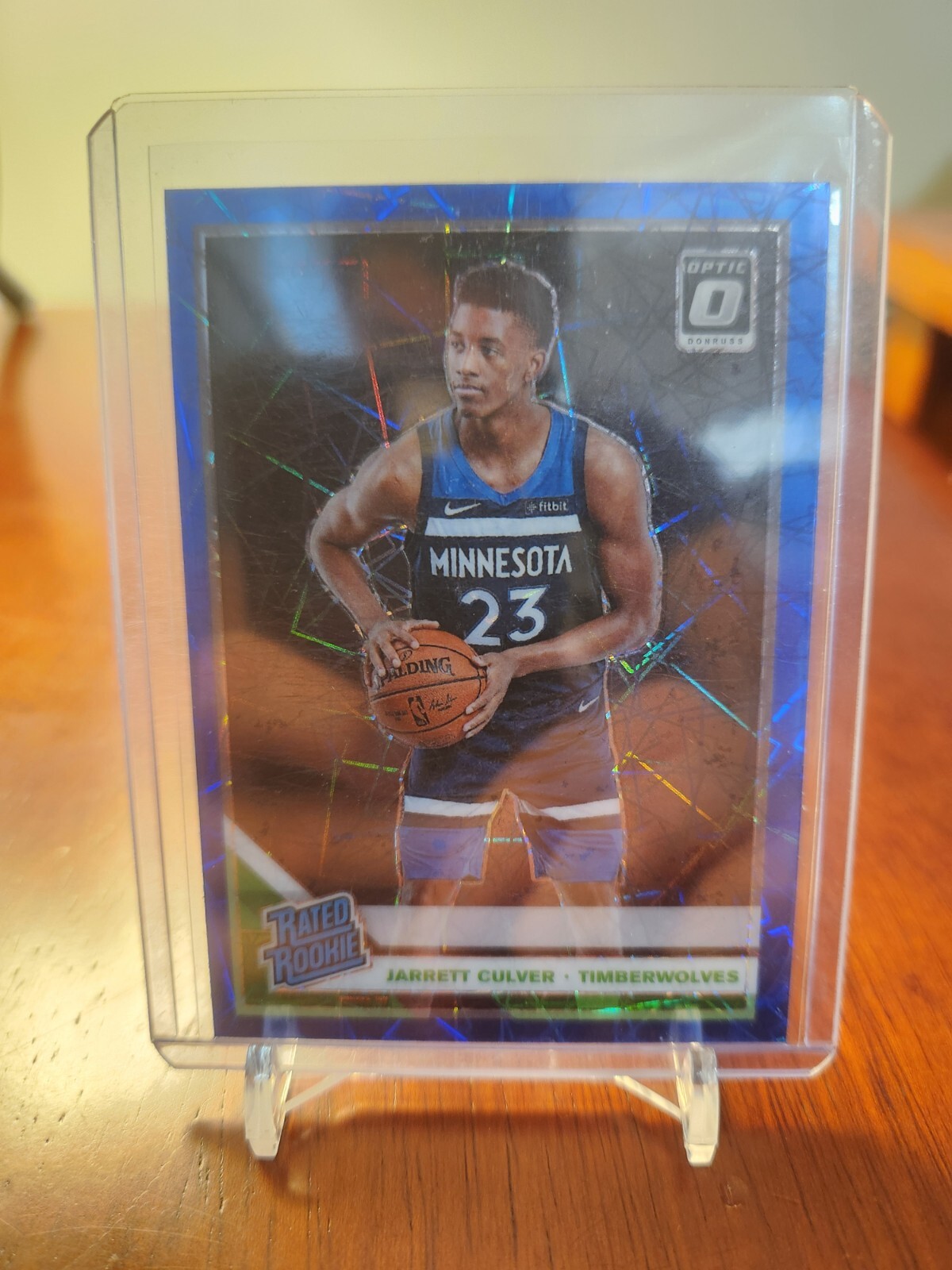 JARRETT CULVER 2019-20 DONRUSS OPTIC RC BLUE VELOCITY RATED ROOKIE #160