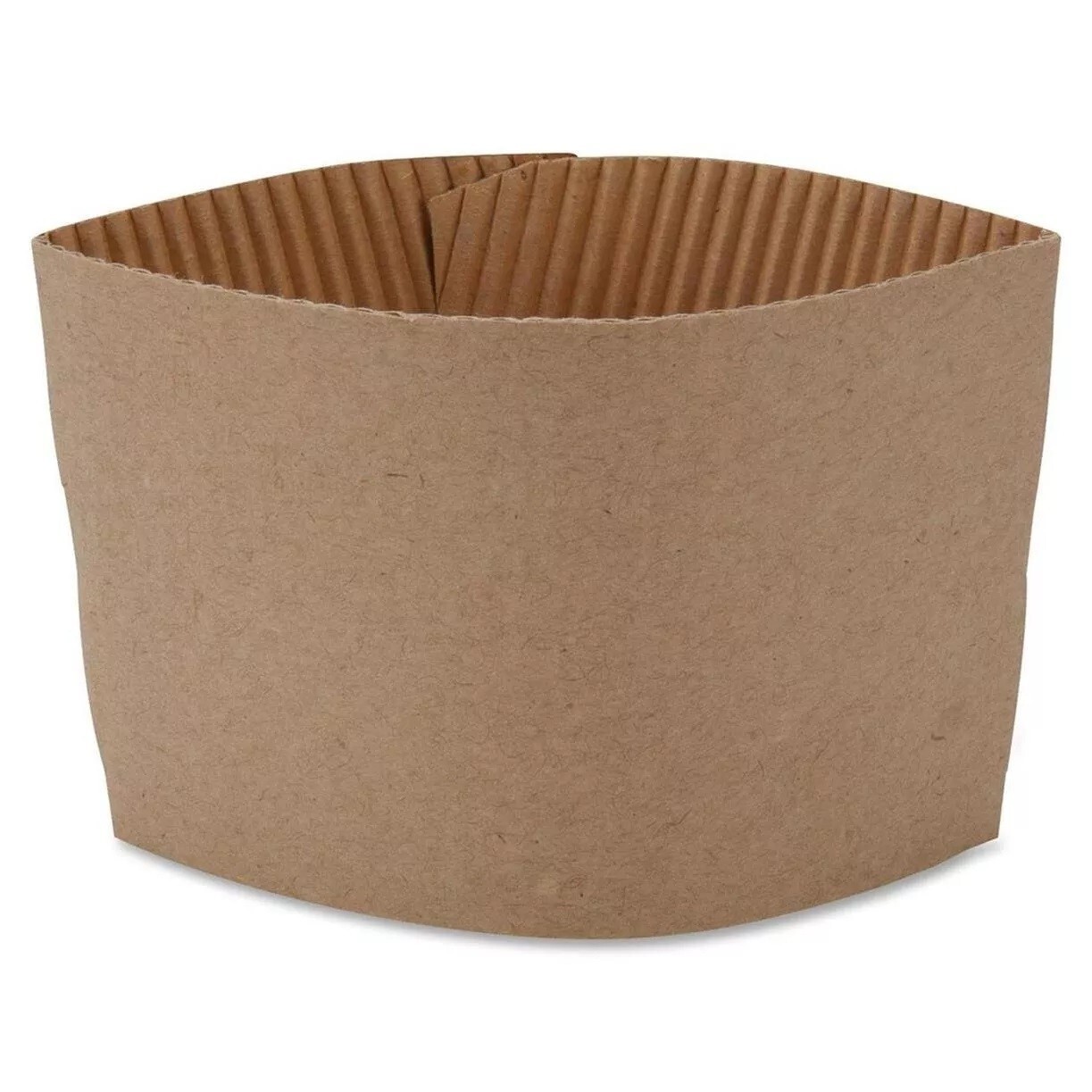 Coffee Clutches Sleeves - Kraft Cardboard Suitable for 12oz Cups - Pack of 500