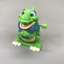 1997 The Land Before Time Tumbling Duckie Burger King Toy Kids Meal Toy flips