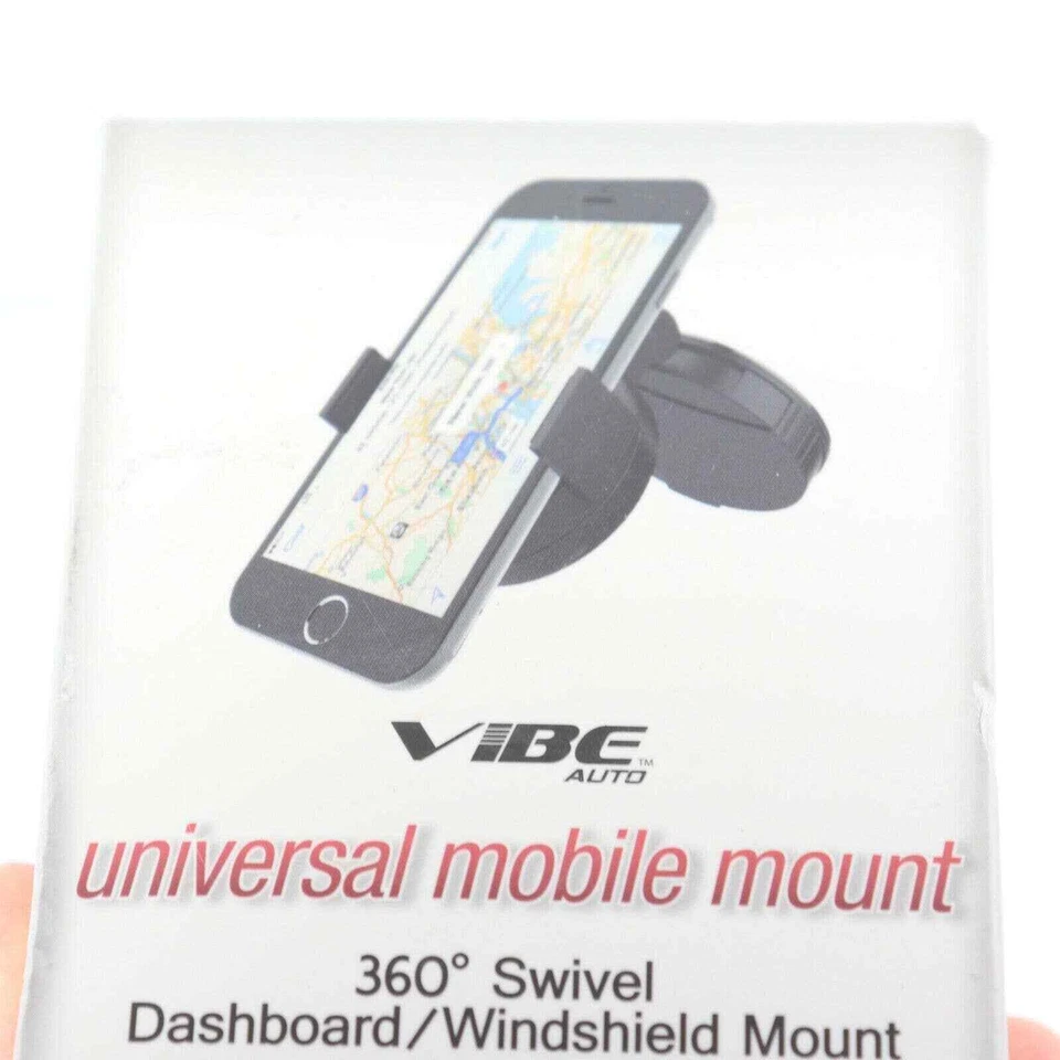 Vibe 360 Swivel Dashboard Windshield Mount Universal Mobile Car Mount Blck - Image 3 of 4