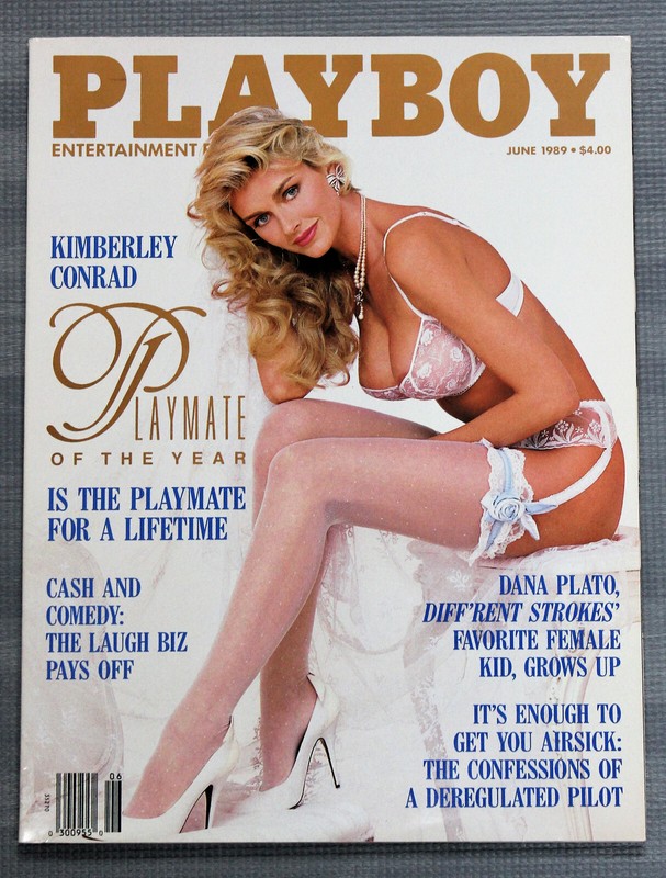 PLAYBOY MAGAZINE - JUNE 1989 - KIMBERLEY CONRAD - PLAYMATE OF THE YEAR EDITION