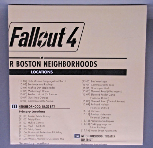 Fallout 4 Vault Dweller's Survival Guide Collector's Edition by Prima Complete - Picture 6 of 6