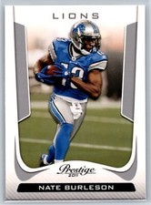 2011 Panini Prestige Nate Burleson Detroit Lions #68