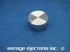 NEW Replacement DYNACO Knob (1-1/4" diameter)  - SILVER Machined Aluminum