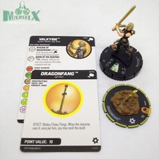 Heroclix The Mighty Thor set Valkyrie 068 Chase figure w/card