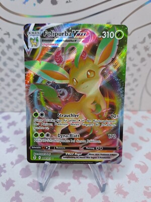 Pokemon Folipurba VMAX | Deutsch 008/203 Drachenwandel | Near Mint