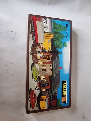 Faller B-154 H0 Kit with Instructions Freight Station New Open Box
