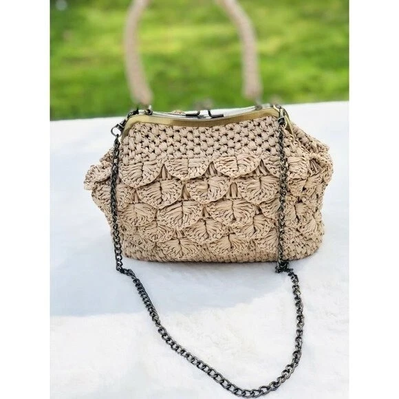 Bolso Bandolera Patricia Nash Paja Cartera Mujer Ba Foto 4 de 4