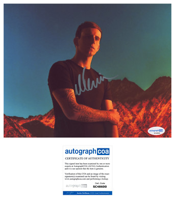 DJ ILLENIUM SIGNED FALLEN EMBERS 8X10 PHOTO EDM AWAKE ASCEND C AUTOGRAPH ACOA