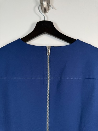 J. Crew Womens 3/4 Sleeve Midi Sheath Dress Business Career Wear Blue Sz 10 - Bild 13 von 13