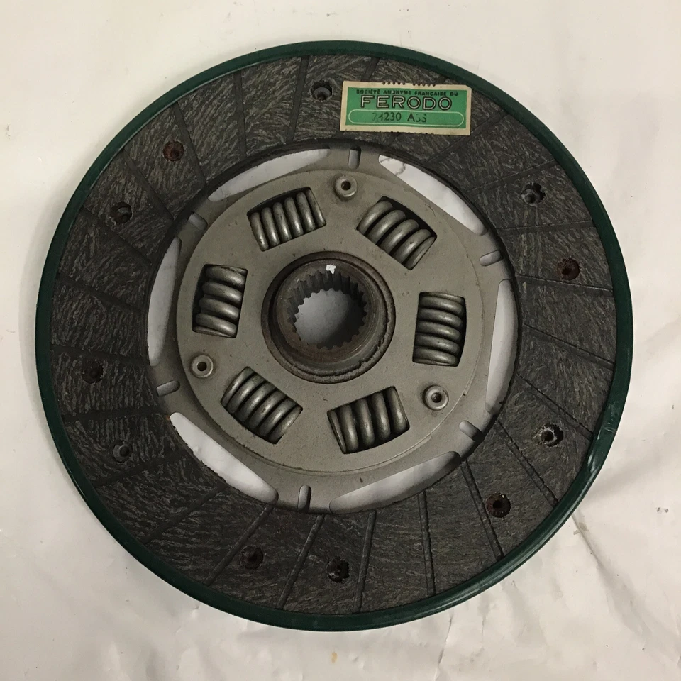Disco de embrague Simca 1300 1301 1500 1501 Aronde NOS Ferodo 1963-75 Foto 4 de 4