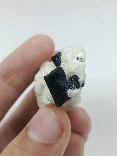 15g Natural Black Tourmaline Crystals Mineral Specimen - Picture 10 of 14