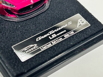 ミニカー 1/64 YM MODEL Maserati GranTurismo S LB 1/64 YM Model Maserati Gran Turismo S LB Works Liberty walk Zero
