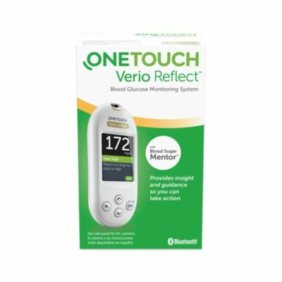One Touch Verio Reflect Blood Glucose Monitoring System Bluetooth Exp 04/30/2028