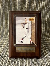 1994 Ted Williams Card Co - Ted Williams Museum Framed + Plaque Baseball Card